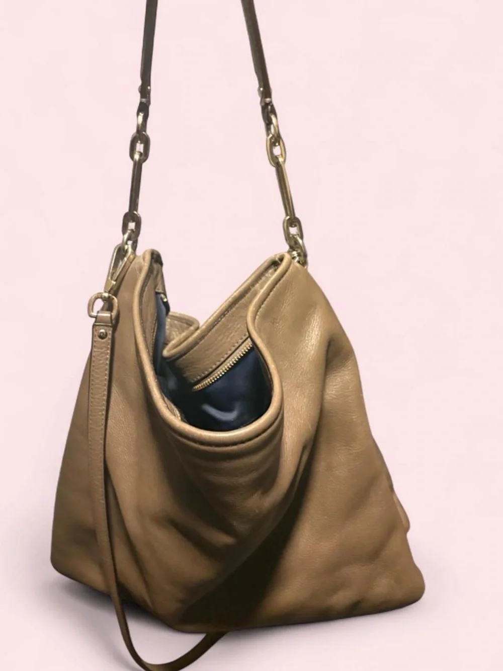 Coach Leather Hobo Shoulder Bag - Women